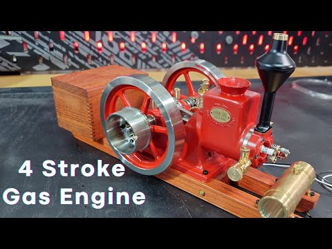 Retrol Musa HM-01 Hit & Miss 4 Stroke Gas Engine - Building and Operating