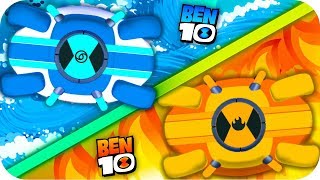 OMNITRIX DE FUEGO VS OMNITRIX DE AGUA EN ROBLOX | BATALLA DE OMNITRIX BEN 10 ROBLOX ROLEPLAY