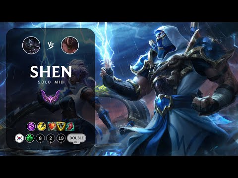 Shen Mid vs Malphite - KR Master Patch 14.3