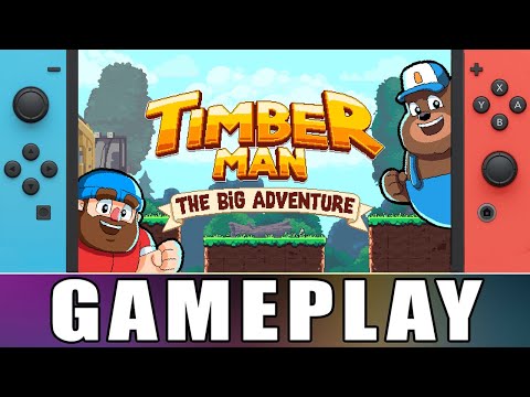 Timberman: The Big Adventure - Nintendo Switch Gameplay - YouTube