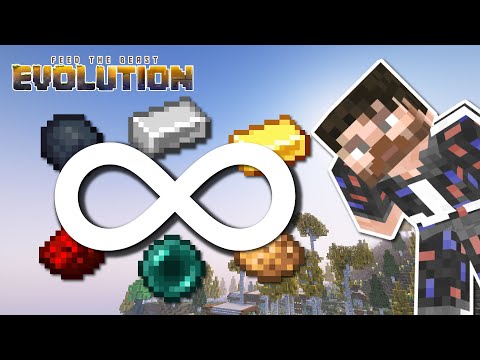 Passively INFINITE resources! - FTB Evolution - Modded Minecraft - Episode 08