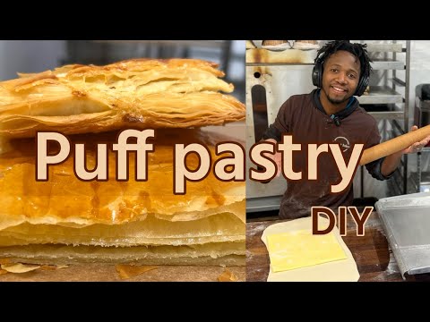 Homemade Puff Pastry (Laminate Dough with Retro Sheeter)