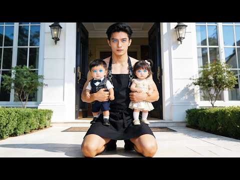 Twin kids with blue eyes labeled as curses—CEO spends billions to bring them back to the rich family