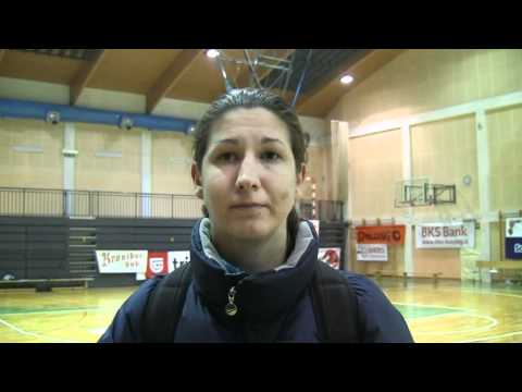 www.iwbl.org: Jelena Ivezić nakon utakmice ŽKK Celje - ŽKK Gospić CO (19.02. 2011)