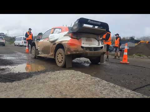 WRC 2022 NZ The washdown crew and Kalle Rovanperä Car69 title winning journey
