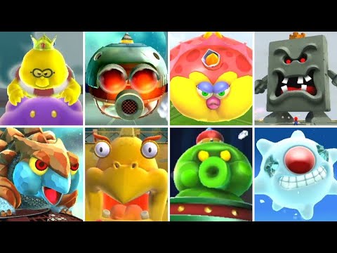 Super Mario Galaxy 2 - All Bosses
