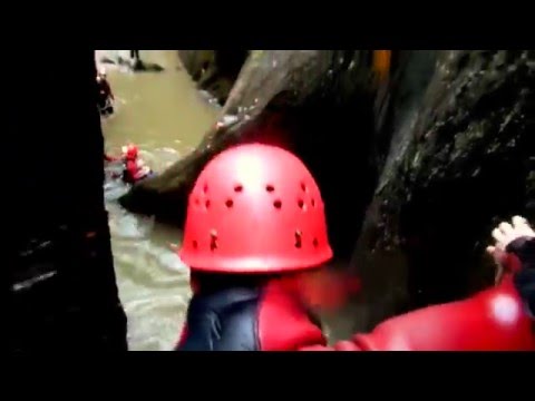 Canyoningtour Untere Auerklamm Ötztal Tirol