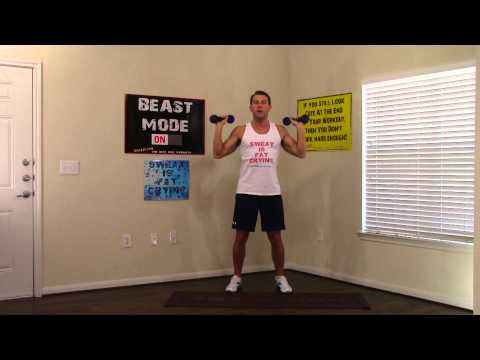10 Min Shoulder Workout - HASfit Best Shoulder Exercises - Shoulder Work Out - Deltoid Exercise