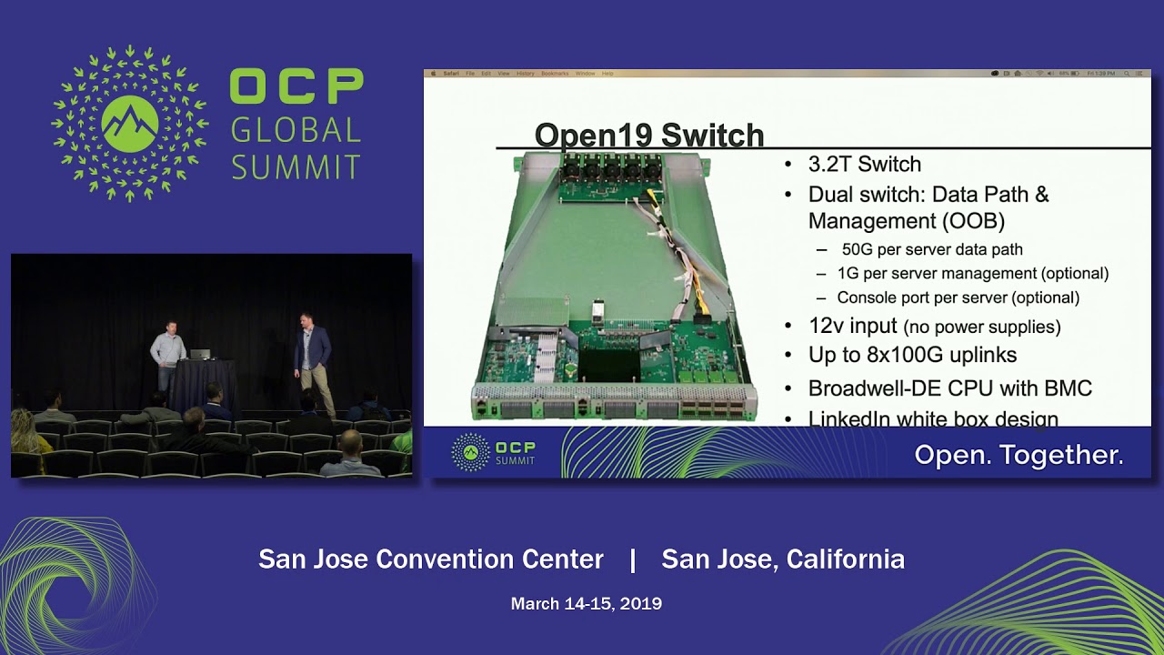 OCPSummit19 - EW: Rack & Power - Open19 Platform Deep Dive