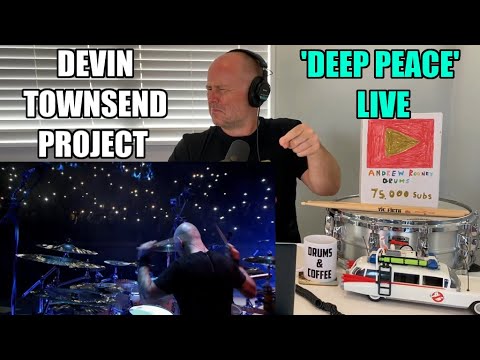 Drum Teacher Reacts: Ryan Van Poederooyen | Devin Townsend Project 'Deep Peace' live in Plovdiv 2017