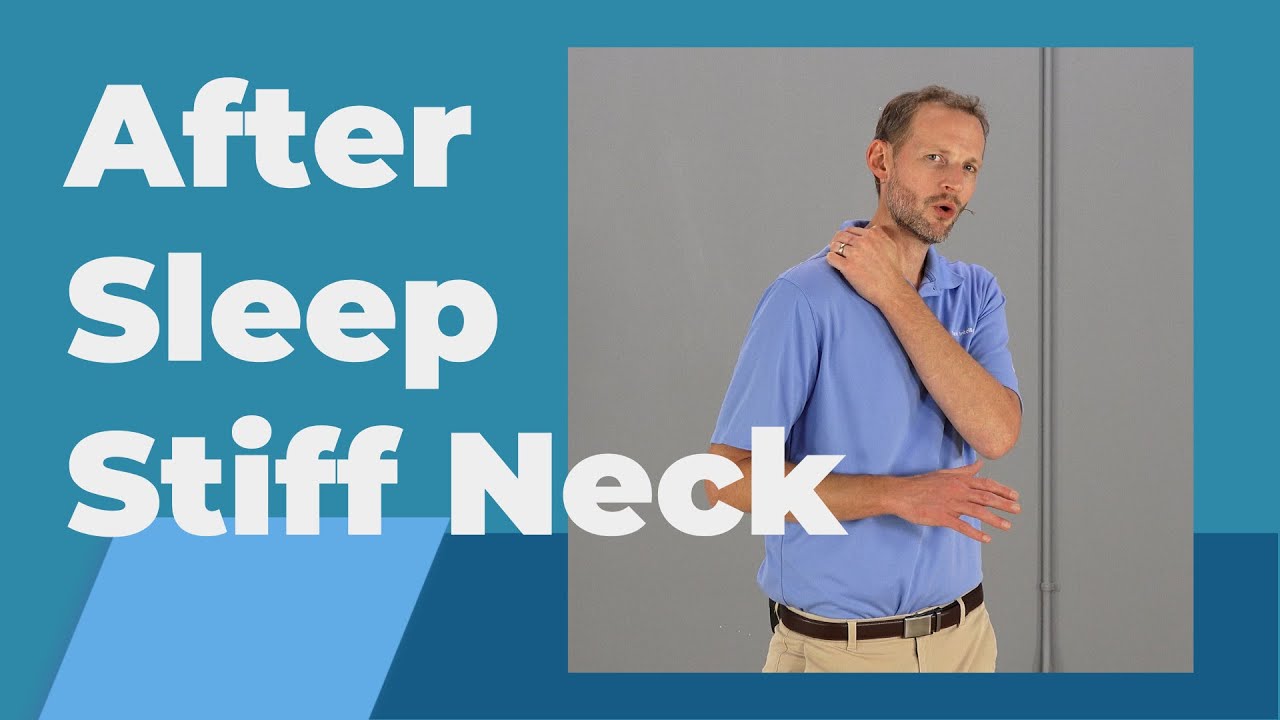 Stiff Neck After Sleep Treatments