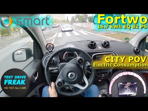 2022 Smart Fortwo Electric Drive EQ 82 PS CITY POV DRIVE