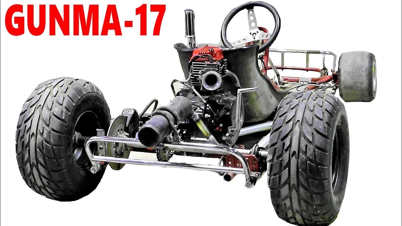 公道走行可のカートを作る part4 シフト&マフラー