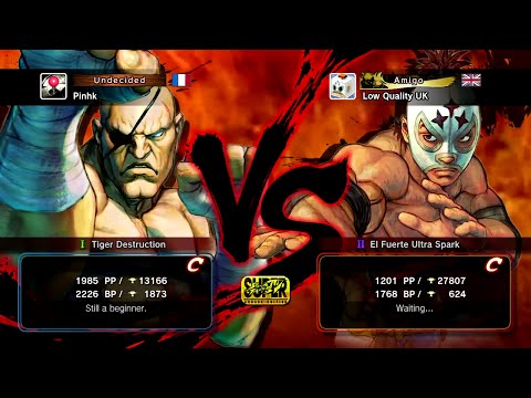 Pinhk (Sagat) vs Low Quality UK (El Fuerte)