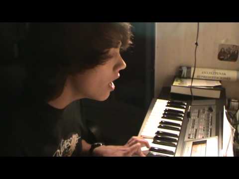 LEROY singing Broken Strings (with myself  XD) and playing my Piano