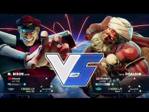 SFV - ClimaxX (M.Bison) Vs TS-Sabin (Dhalsim) #3
