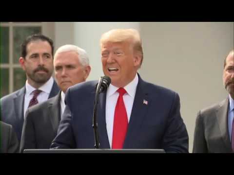 WATCH: President Trump holds press conference to declare national state of emergency