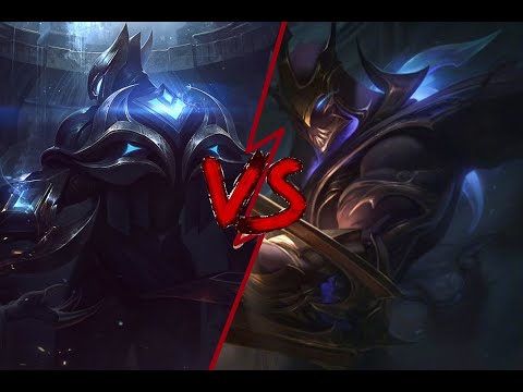 ZED vs ZED (URF Mode) // Championship vs Galaxy Slayer
