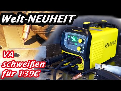 Das erste Fülldrahtschweißgerät für Edelstahl ! ME 130 mini