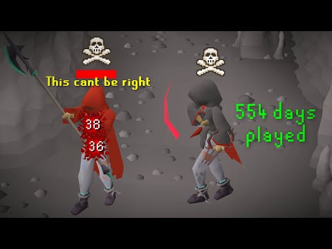 This is my pure that I've played for 13,312 hours on Runescape