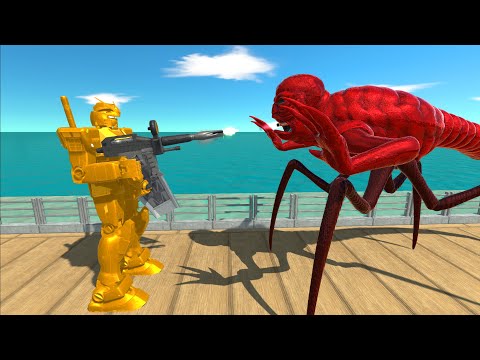 Gold Gundam RX-78 vs Titanus Red Oasis Death Run - ARBS