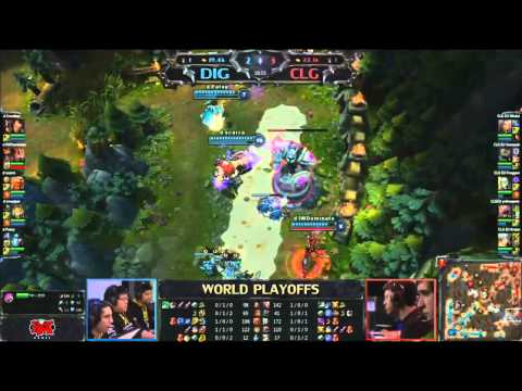 [Game 7] Team Dignitas vs CLG.EU - Season 2 World Championship Playoffs