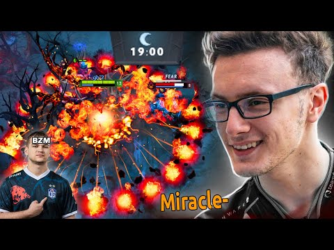 Miracle's Shadow Fiend Dominates BZM - A 19-Minute Massacre 🔥
