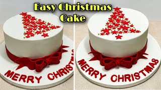 Very Easy Christmas Cake Ideas that Anybody can Make at Home(Dummy Cake)