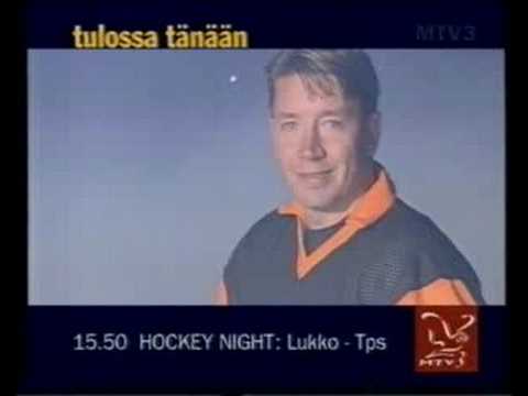 Advertisement for "Hockey Night: Lukko - TPS"