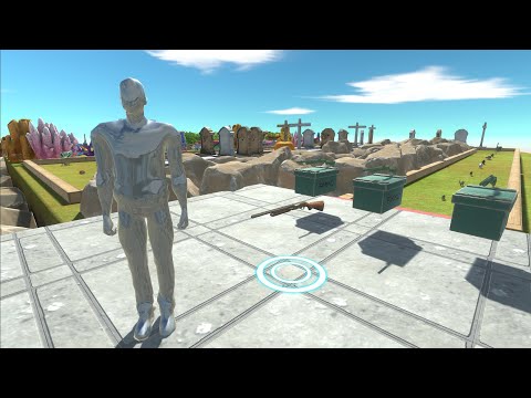 FPS AVATAR SHOTGUN DEATH RUN - Animal Revolt Battle Simulator