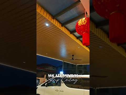 M6 ALUMINIUM STRIP CEILING