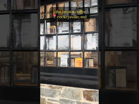 john brown coffee is one of my favorite spots near baltimore! #vlog #trending #coffee #baltimore