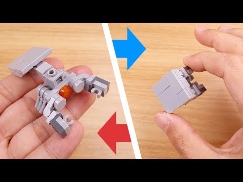 LEGO brick Short Cube Lobster transformer robot tutorial Cubster #LEGO #MOC #レゴ変形ロボ #レゴアイデア #레고변신로봇