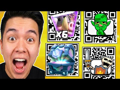 FREE NEW Emote Clash Royale QR Code 2026 🤩 Working QR Code | Clash Royale Emote Qr Code Update