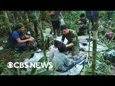 在亞馬遜雨林中待了40天后獲救兒童的新細節 (New details about children rescued after 40 days in Amazon rainforest)