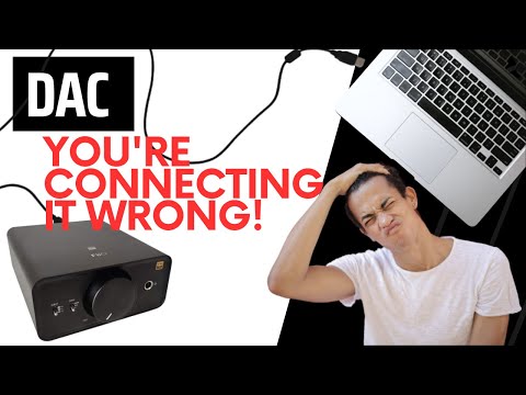 You're connecting it wrong! DAC to PC the right way!