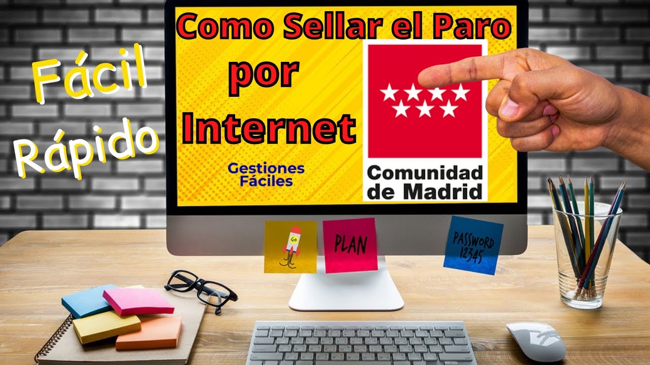 💻Como SELLAR el PARO por INTERNET MADRID 2022 👉Renovar Tarjeta Demanda de Desempleo Darde Comunidad