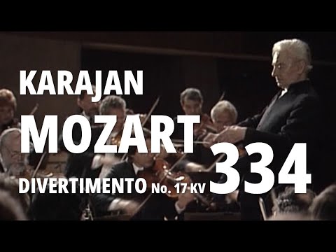 KARAJAN plays MOZART DIVERTIMENTO No.17 K334
