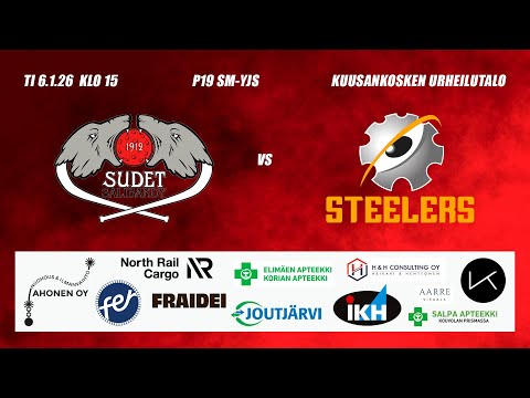P19 SM Sudet SB - Steelers, 6.1.2026 | Sudet Salibandy Kouvola