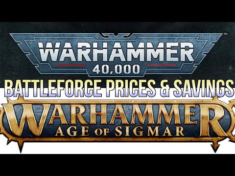 Warhammer Battleforce prices and savings revealed