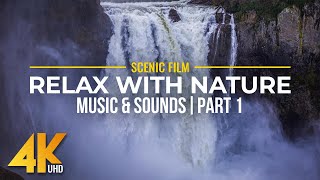 Soothing Piano Music for Stress Relief & Tranquility - Relax with Nature 4K UHD - Ep 1