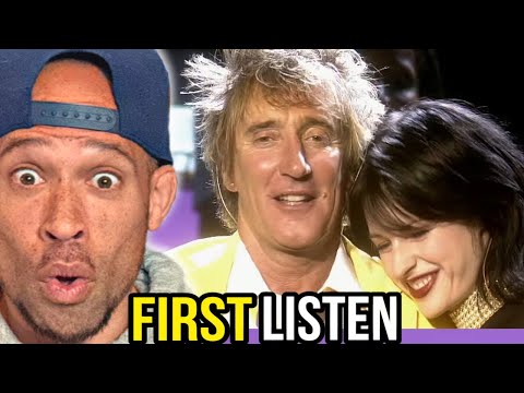 Rod Stewart - I Don't Want To Talk About It - W/ Amy Belle LIVE reaction!