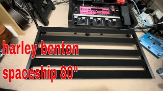 Video thumbnail for HARLEY BENTON SPACESHIP 80'' PEDALBOARD REVIEW by Kahimo Acoustic 🎸🎵