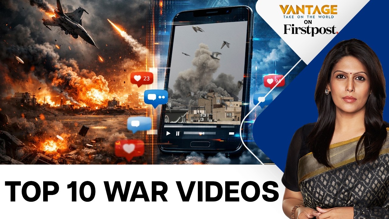 F-15 Shot Down, Fire in Dubai: The Top Viral War Clips | Vantage with Palki Sharma | N18G