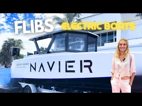 ELECTRIC Boats at Ft. Lauderdale Boat Show | Navier | Candela | Voltari