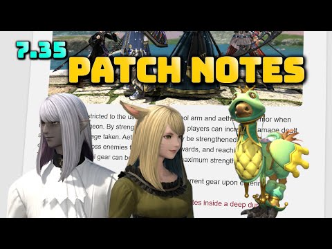 FFXIV: 7.35 Patch Notes!