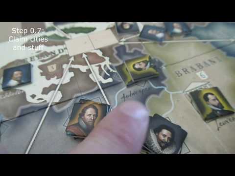 How to Play 'Game Turn 0' - Revolution: the Dutch Revolt.