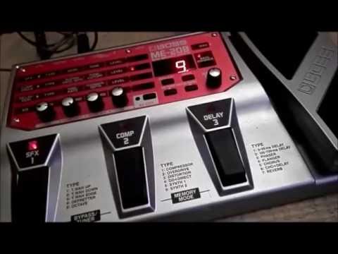 Boss ME-20B Bass Multi-Effect Unit 2007 - 2017 - Silver / Red image 10