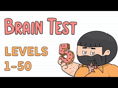 Brain Test 5: Tricky Challenge Levels 1-50 | Complete Walkthrough & All Solutions!