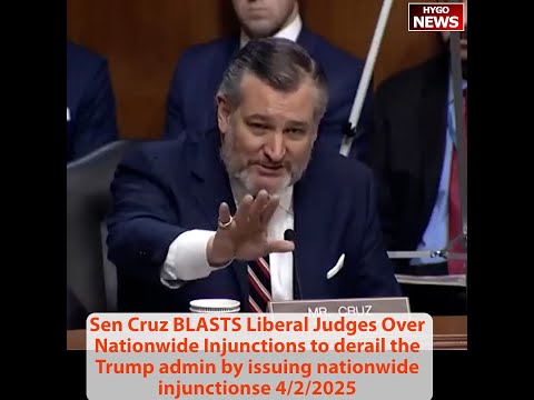Cruz: 37 Nationwide Injunctions in 2 Months -- More Than the Entire 20th Century; 'Democrats Today Hate Democracy'
